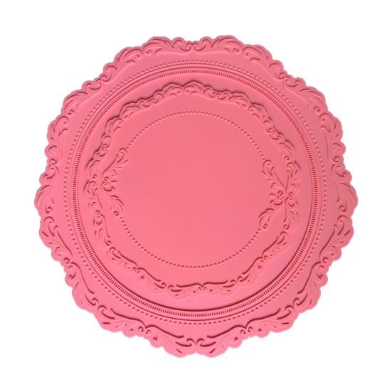 Подстаканник винтажный тисненый цветочный узор дизайн силиконовый многоцелевой коврик для посуды для защиты домашнего декора