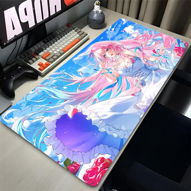 Mouse Pad Laptop Kawaii Gaming Accessories Mousepad Computer Game Hollow Knight Keyboard Rug Office PC Anime Extended Desk Mat