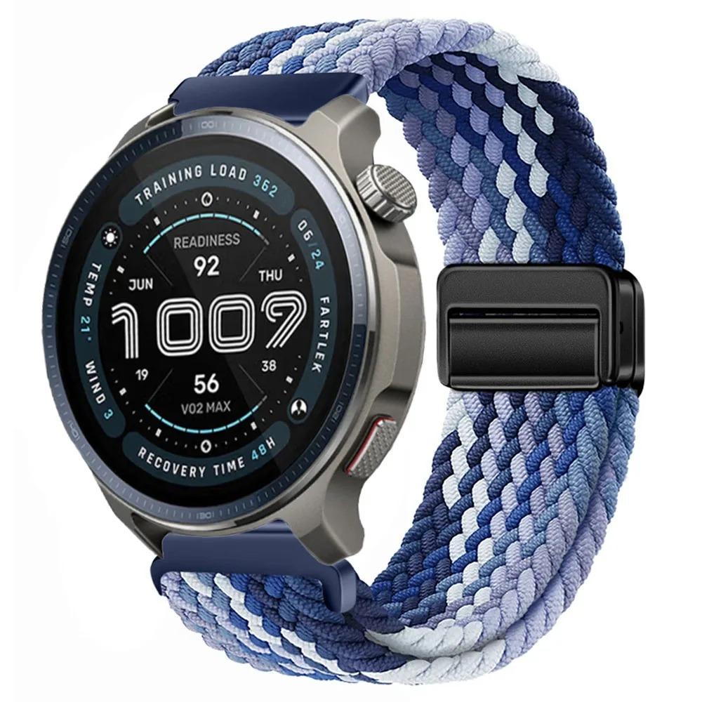 22 мм 20 мм Нейлоновый ремешок для Amazfit Balance 2 1 Спортивный браслет для Amazfit Helio/Active 2/Bip 6 5/GTR4 3/GTS 4 mini 3 Аксессуары