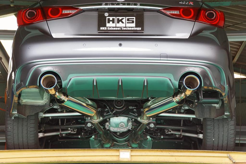 HKS Automotive Спортивный глушитель Liga Max Sports Skyline 400R Совместимый с техосмотром Детали системы впуска и выпуска (5BA-RV37) 31021-AN012