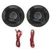 2 Pcs 4in Car Speakers HiFi Sound 280W Full Frequency Bass 4 Ohm Coaxial Car Modified Stereo Speakers Loudspeakers