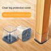 Non-Slip Chair Leg Cover Floor Protectors Silicone Leg Caps Universal Chair Feet Cover Furniture