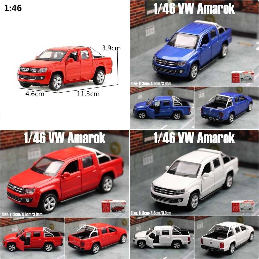 Volkswagen Пикап Модель из сплава с инерционным управлением для детей Коллекционная игрушка