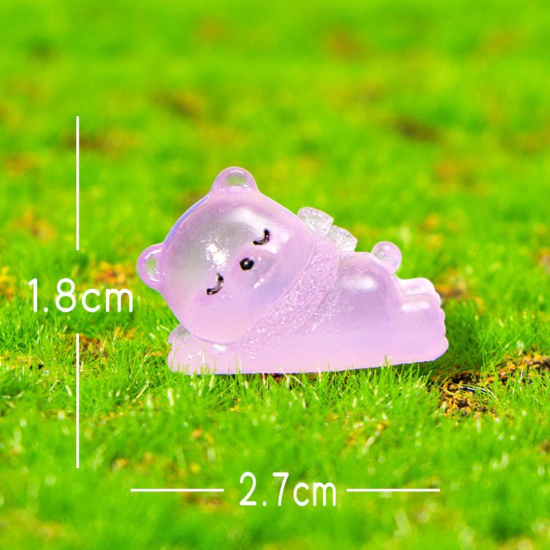 Орнамент Пейзаж Микро Милый Ночной Медведь Для Дома И Сада Для Украшения