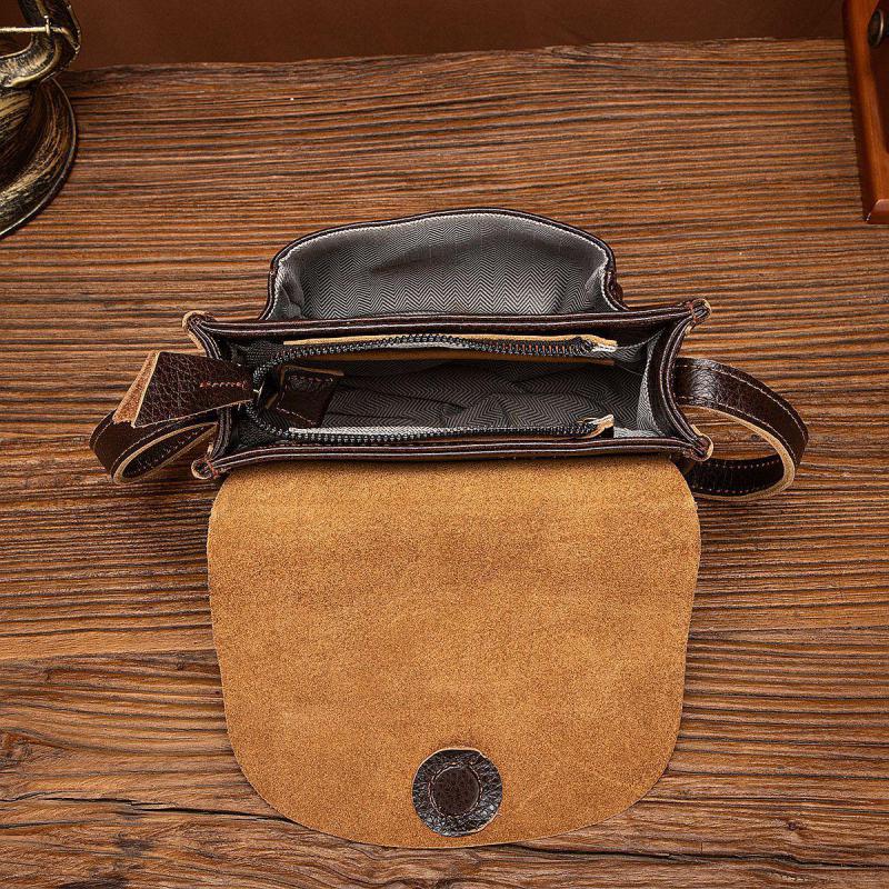 Johnature Винтажная женская сумка из натуральной кожи, универсальные однотонные однотонные сумки из натуральной яловой кожи на плечо и через плечо