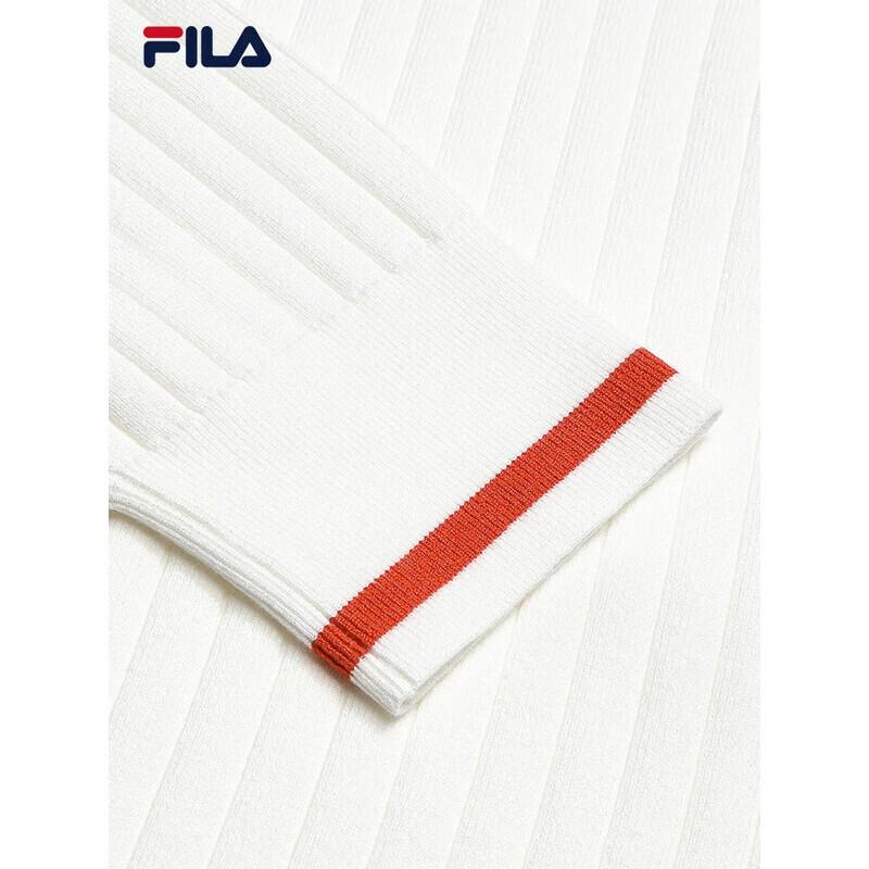 Fila Женский облегающий пуловер с совместным брендингом Yang Mi