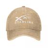 2022 SpaceX Starlink (2) Jeans Baseball Caps Hats Adult Unisex Cap Spring Autumn Classic Casquette