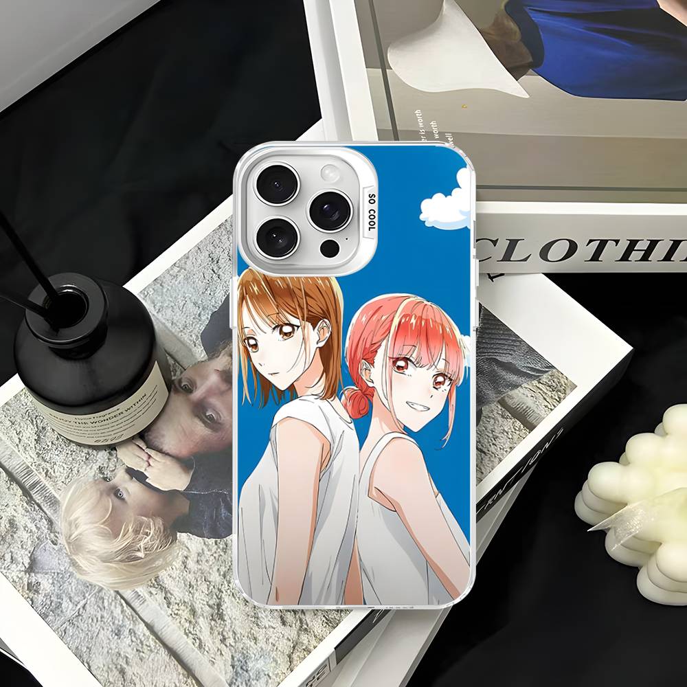 Аниме B-Blue Box Чехол для телефона Для iPhone 17 16 15 14 13 12 11 Pro Max Plus Pro Цветной корпус