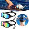 Professional Swimming Goggles Swimming Glasses With Earplugs Nose Clip Adjustables Strap Swimming Eyewears For Water Sport