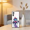 Чехол для телефона H-Hazbin V-Vox для Samsung S25, S24, S21, S22, S23, S30, Ultra, S20, Plus, Fe, Мягкий силиконовый черный чехол