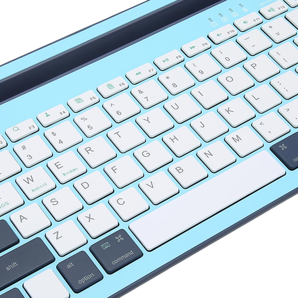 Wireless   Keyboard Rechargeable Ergonomics Silent Keys Tablet Keyboard for Phones