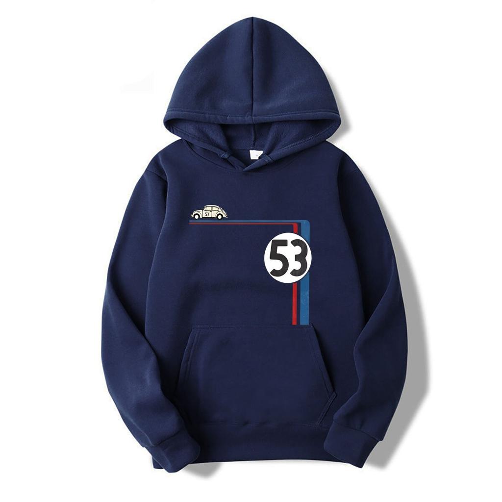 New HERBIE 53 hoodies-Auto Film Geht Anzahl Nummer