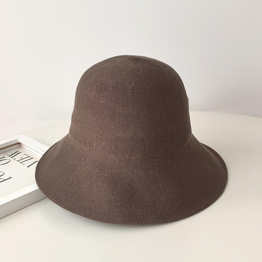 High quality mulberry silk * can be stacked thin casual hat women's summer breathable sunshade sunscreen bucket hat travel