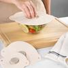 Fresh-keeping Lid Sealing Wrapping Dustproof Self Absorption Heat Resistant 2 Hanging Holes 11/15/21/23/28cm Sealing Lid Kitchen Accessory