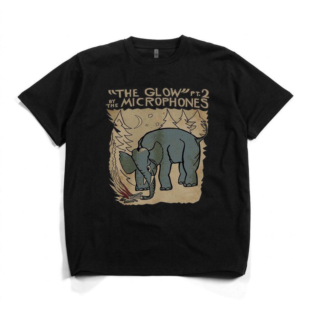 The Microphones "The Glow Pt.2 Unisex Cotton T-Shirt, Vintage, Trendy shirts,Indie Music Fan Pullover