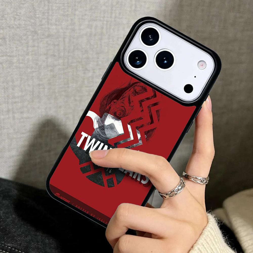 Capa Case for iPhone 17 Air 16 Pro Max 15 Plus 11 13 Mini 14 12 Back Phone Cover Twin Peaks Fire Walk With Me