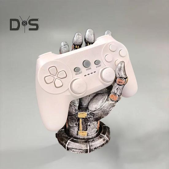 Подставка для игрового контроллера Cyberpunk Mechanical Hand Desktop Cellphone Headband Hanger Holder для игрового аксессуара
