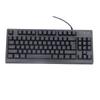 Mechanical Keyboard 87 Keys Wired RGB Bright Backlight Compact Two Color Injection Keycaps