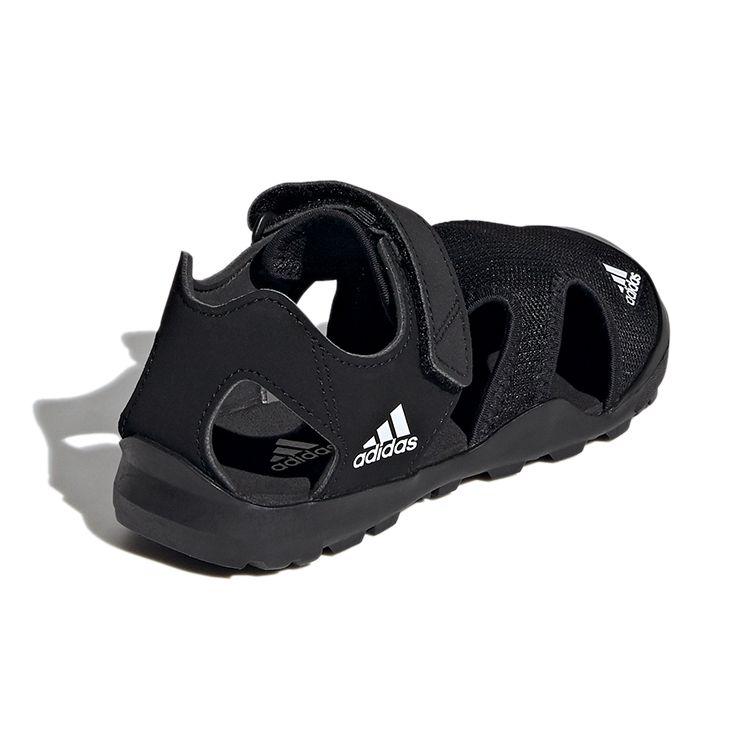 Adidas Captain Toey K Velcro Comfortable Non-Slip Anti-Kick Sandals Kids Sandals Black FX4203