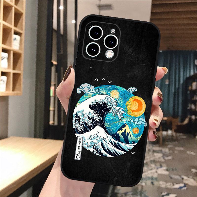 Чехол для телефона Great Blue Wave Ocean для iPhone Samsung Galaxy Redmi Xiaomi Oppo OnePlus Note SA 7 8 9 10 11 12 13 14 20 21 22 23 53 54 Pro Max Ultra