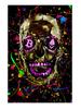 Абстрактное граффити Череп Bitcoin Art Холст Картина Скелет Корона Скандинавские настенные художественные картины для гостиной Домашний декор Cuadros