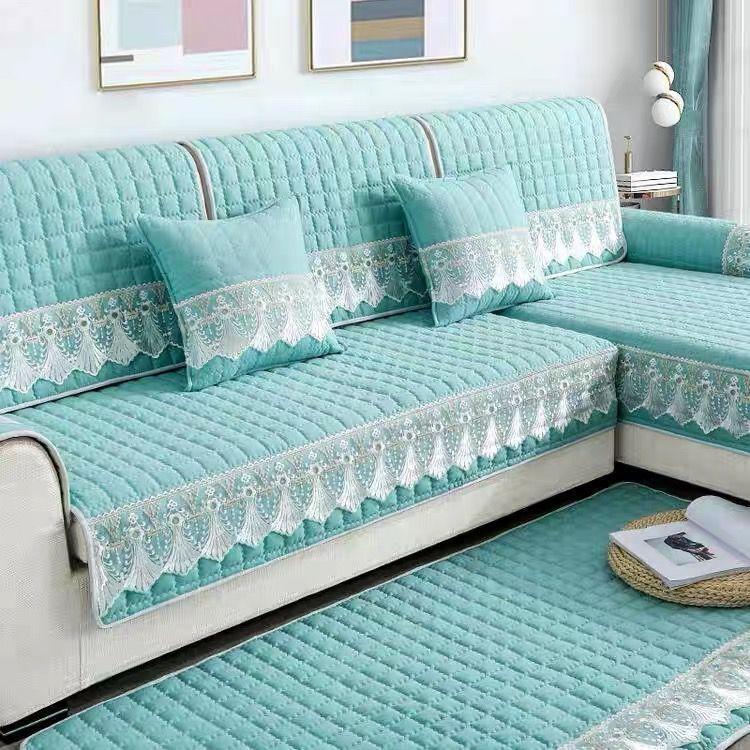 Подушка для дивана Four Seasons, обычные ткани, нескользящий чехол для дивана, простой современный чехол для дивана, универсальная подушка в европейском стиле