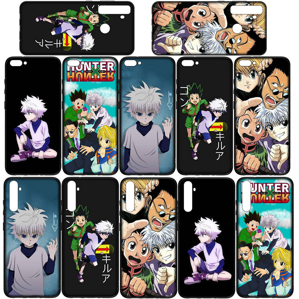 Для iPhone 16 15 Xiaomi Redmi Note 14 13 12 11 Pro Max X 8 16e Samsung Galaxy S25 S24 S23 Moto OPPO Huawei HXH Hunter X Hunter Killua Gon Freecss чехол