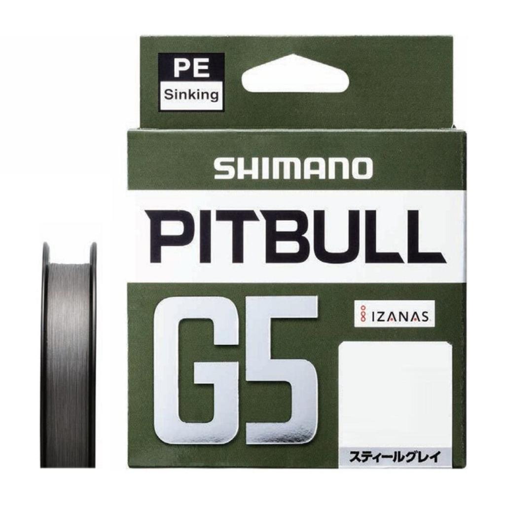 Shimano Pitbull G5 100m Steel Gray LD-M41U 0.8