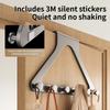 Metal Storage Hooks Over The Door Clothes Over Cabinet Hook Storage Organizer