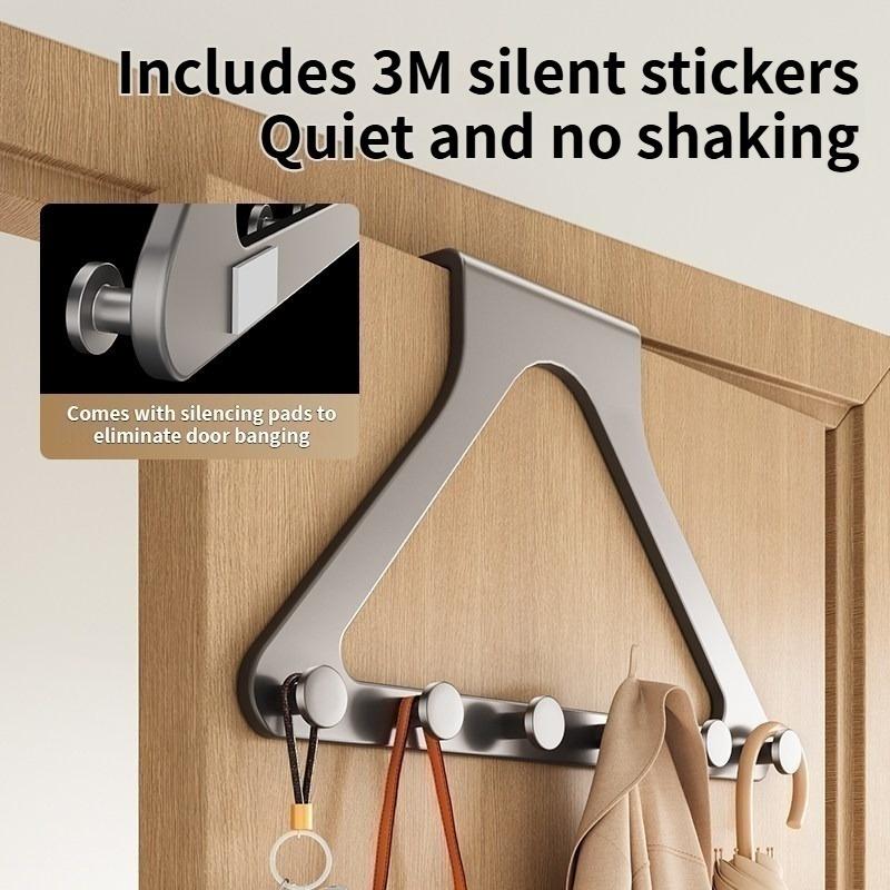 Metal Storage Hooks Over The Door Clothes Over Cabinet Hook Storage Organizer