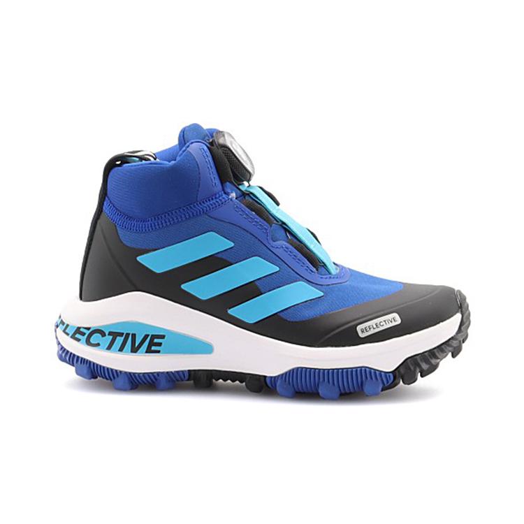 adidas Детские термобутсы Fortarun с низким голенищем, синие, модель FV3483