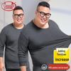 LANGSHA Мужской термокомплект больших размеров из 100% хлопка