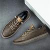 Модная итальянская марка Черные оксфорды из натуральной кожи Обувь унисекс Повседневная обувь На шнуровке Плоские кроссовки Роскошная обувь для мужчин Большой размер 37-47