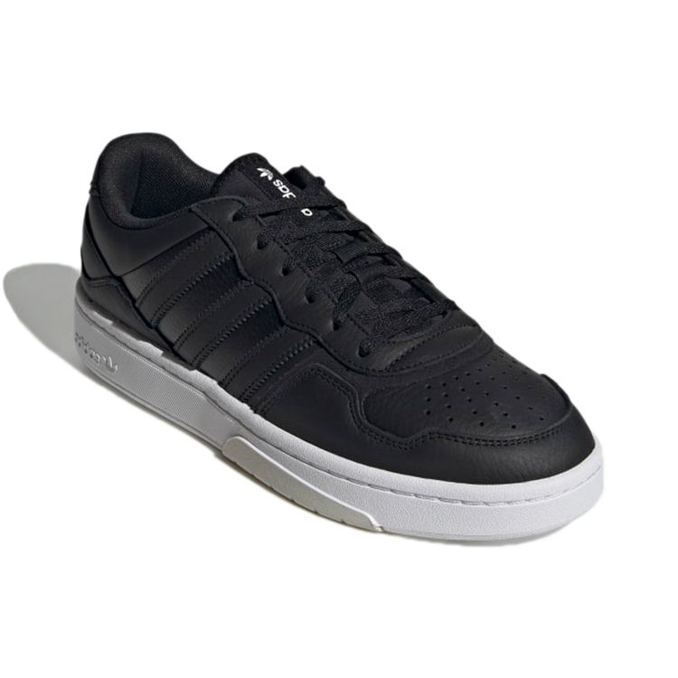 adidas Оригинальные кеды Courtic Casual с низким верхом Мужские кеды Черные GX6319