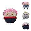 Очаровательные плюшевые игрушки Jujutsu Kaisen с Годжо Сатору, Юдзи Итадори и Мегуми Фушигуро в мягком плюшевом дизайне для коллекционеров и фанатов