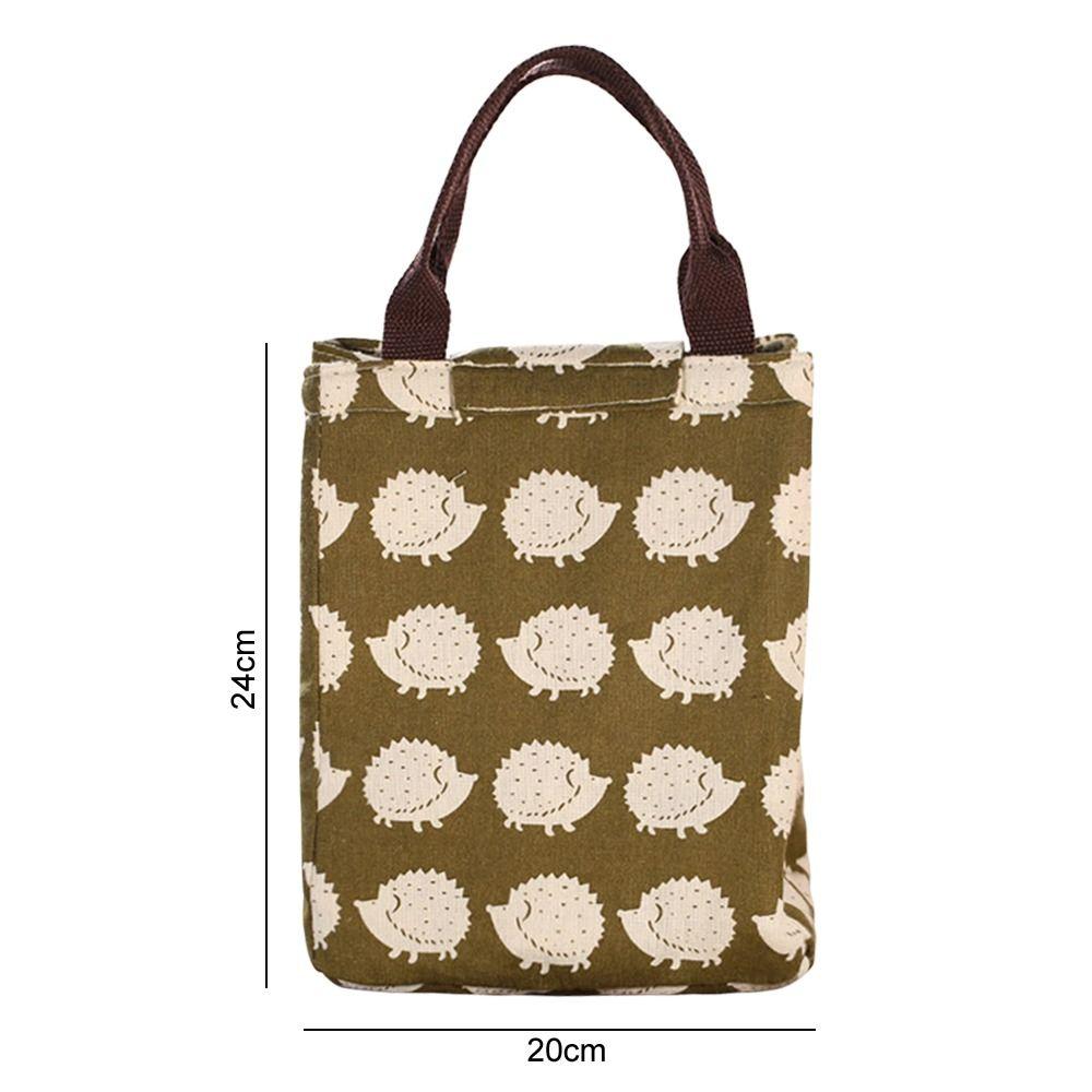 Портативная сумка для хранения, детская, студенческая, изолированная термосумка для пикника, ланч-бокс, органайзер для завтрака, сумка-холодильник для обеда