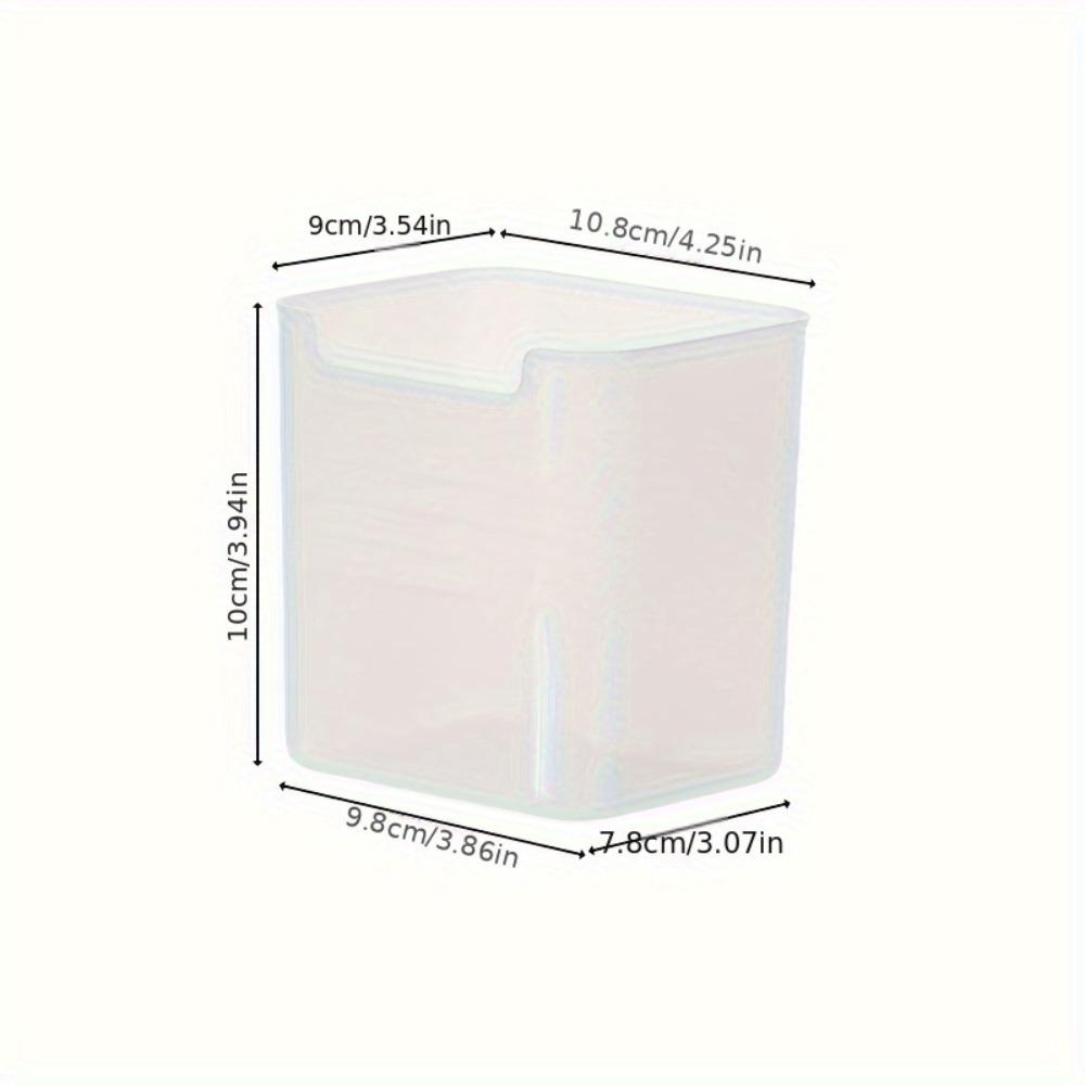 3/6 шт. Контейнеры для хранения в холодильнике, портативный прозрачный ящик для хранения продуктов, большой ящик для сортировки продуктов, для боковой двери холодильника и прилавка