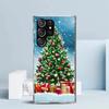 Чехол для телефона «Счастливая рождественская елка со снегом» для Samsung Galaxy S24 S25 Edge S26 Ultra S22 S23 Plus S21 + S20 FE Мягкий ТПУ Задняя крышка Gal