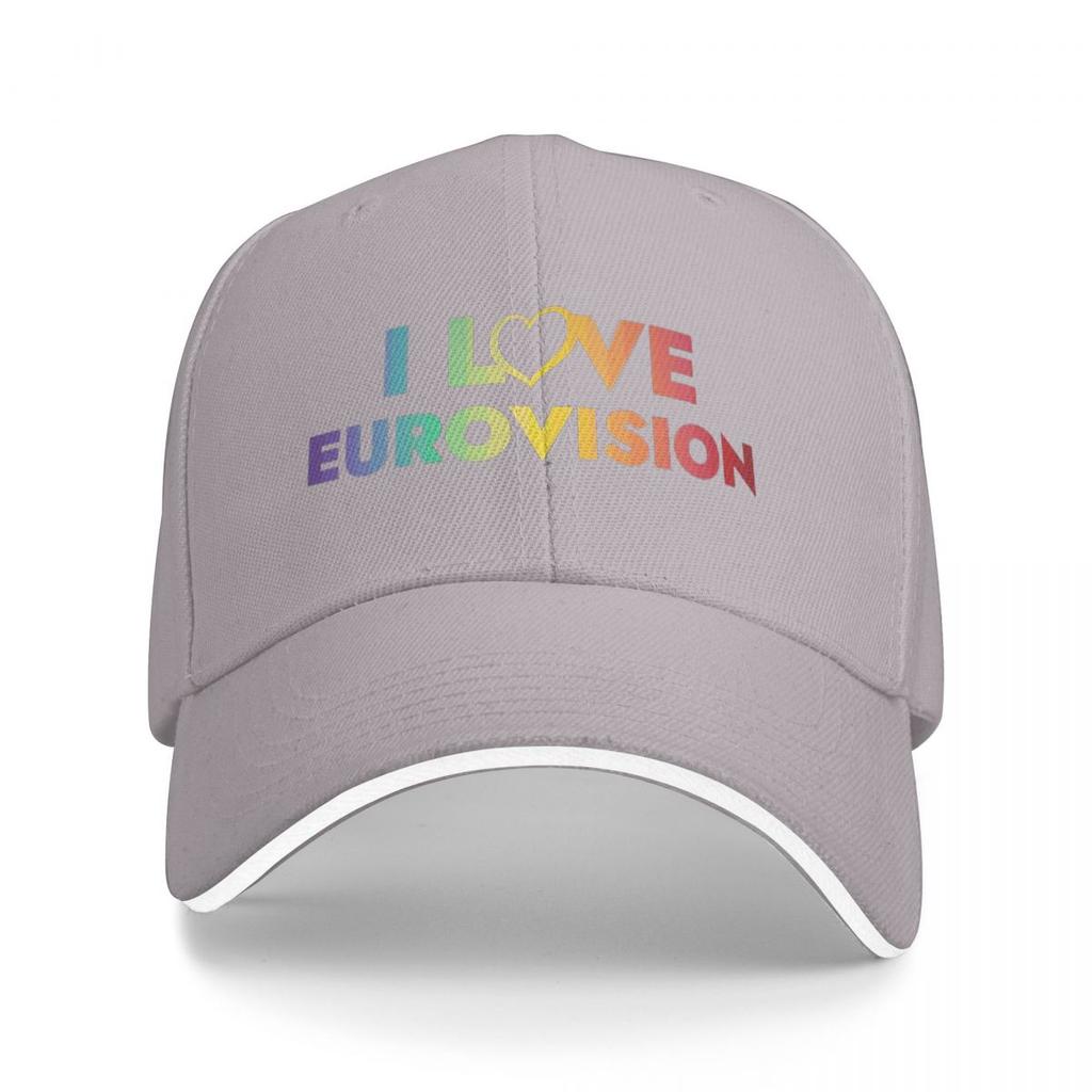 Логотип конкурса песни Евровидение Бейсболки Snapback Кепки-бейсболки Дышащие Повседневные Кепки для улицы Унисекс
