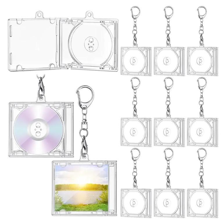 Персональный акриловый брелок-звезда - Поддержка фанатов DIY, кулон-мини-CD для памятного альбома