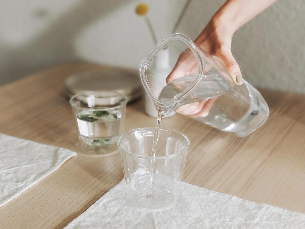 KINTO OVA Water Dishwasher 22381 Carafe, 1L, Clear, Safe,