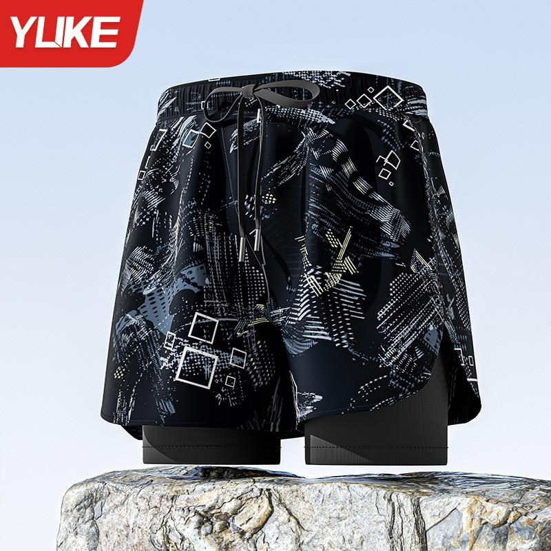 Mens Quick-Dry Board Shorts Swim Trunks Beach Pool Surfing Swimming Athletic Water Sports Gear