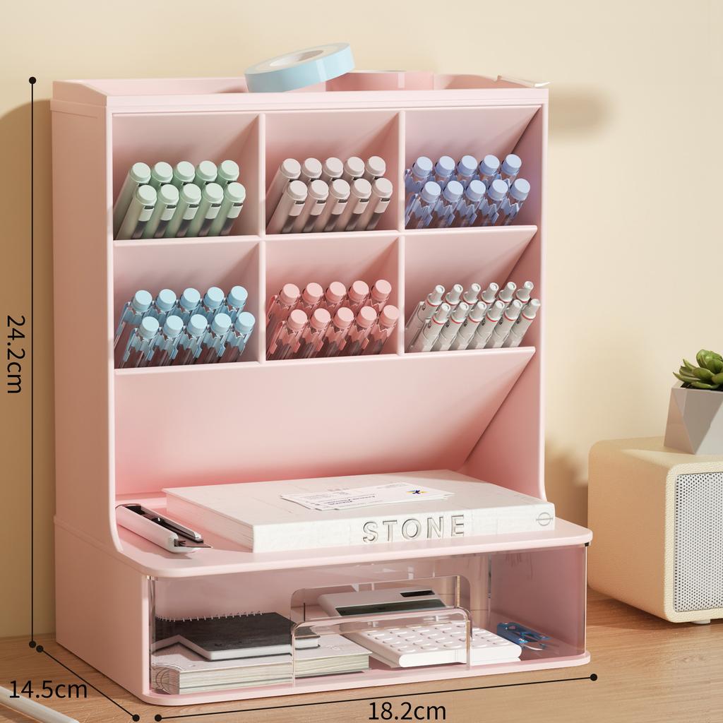 Держатель для ручек, подставки для карандашей, ящик для дома, розовый офисный стол, органайзер, аксессуары для хранения, гаджеты, школьные принадлежности, канцелярские принадлежности