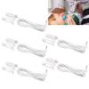 5pcs / Bag 3.5mm Ear Clip Electrode Lead Wires Cable for TENS Unit Physiotherapy Machine
