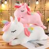 Giant Unicorn Plush Toy Soft Stuffed Unicorn Soft Dolls Animal Horse Toys for Children Girl Pillow Birthday Gifts