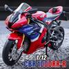 Scale 1:12 Bmw S1000rr Honda Cbr1000rr Alloy Diecast Motorcycle Car Miniature Model Toys Wheel Steering Vehices For Boys Gifts
