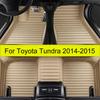 Автомобильные коврики для Toyota Tundra Пятиместный 2014 2015 Автомобильные коврики для ног Ковер для салона Автомобильные аксессуары