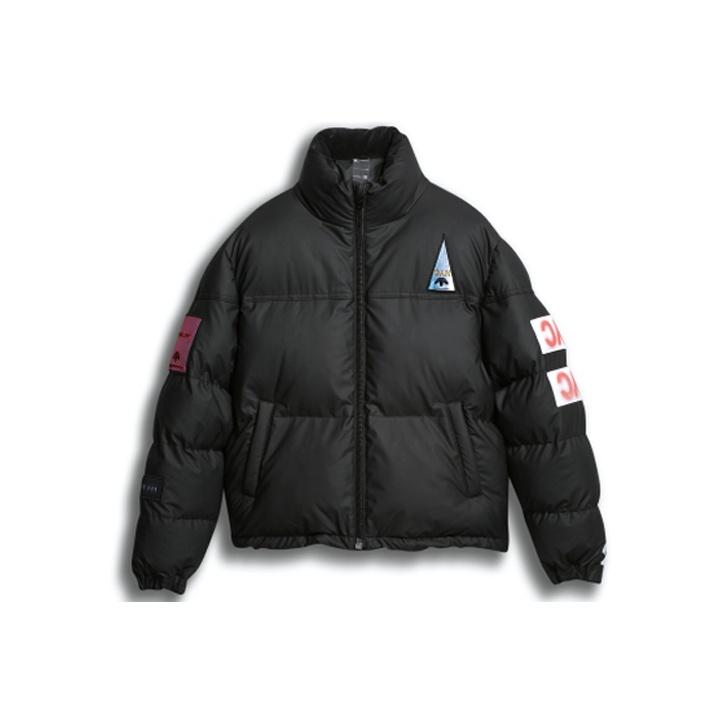 adidas X Alexander Wang Flex 2 Club Puff Patch Спортивная хлопковая куртка Мужская верхняя одежда Черный FQ5060