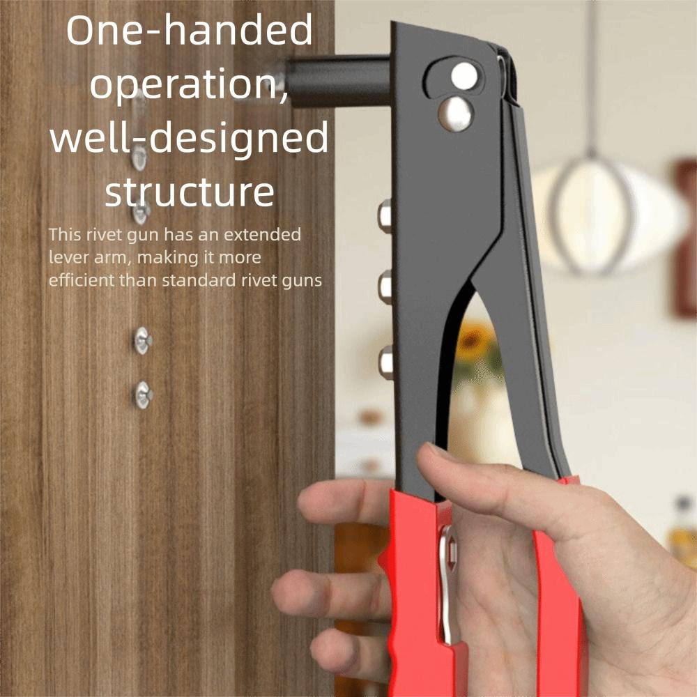 Manual Double Handle Riveter Set Steel Construction Blind Rivets Rivet Tool Home Fastening