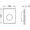 Клавиша смыва Tece Loop 9.242.657